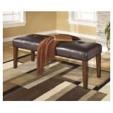 Ashley D328-00 leather bench