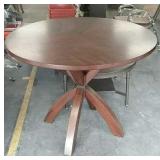 Sunrise round pub table