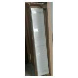 Faux wood interior shutter set,  23-25" x 54"