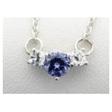 Blue Iolite Designer Necklace