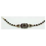 Vintage Style 9.84 ct Ruby Tennis Bracelet