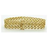 Elegant 24.50 ct Golden Citrine Tennis Bracelet