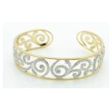 Quality Diamond Cuff Bracelet