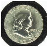 1961 Proof Franklin SIlver Half Dollar