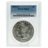 1883-O MS64 Morgan Silver Dollar