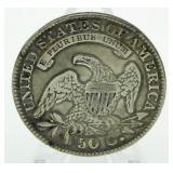 1832 "Large Letter" Capped Bust Silver Half Dollar