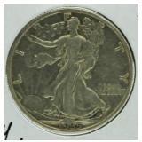 1935 Walking Liberty Silver Half Dollar