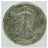 1940 BU Walking Liberty Silver Half Dollar