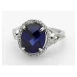 Oval 3.00 ct Sapphire Designer Ring