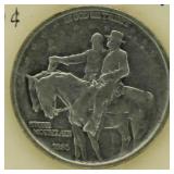 1925 Stone Mtn. Silver Commemorative Half Dollar