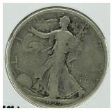 1927-S Walking Liberty Silver Half Dollar *Kee