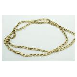 14kt Gold HEAVY 30" Large Link Necklace