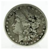 1891 Carson City Morgan Silver Dollar