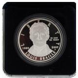 2009 Louis Braille US Mint Silver Commem Proof