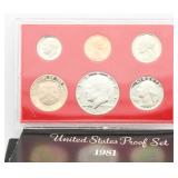 (3) 1980, 81, 82 US Mint Proof Sets