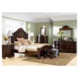 Ashley North Shore King 5 pc Panel Bedroom Suite