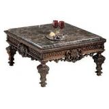 Ashley T953 Marble Top Coffee & 2 End Tables