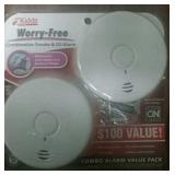 2 pack smoke detectors