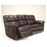 Ashley 290 Top Grain LEATHER reclining sofa