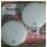 2 pack smoke detectors