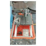 RIDGED 7 inch tile saw