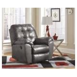 Ashley 201 durablend grey rocker recliner