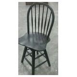 All wood Ashley swivel counter stool