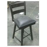 Sturdy wood bar stool