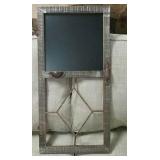 Wall hanging chalk board