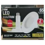 2 pack LED insta trim lights