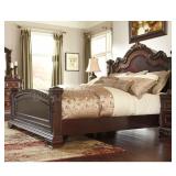 Ashley queen poster headboard and footboard