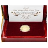 2007-W Marth Washington 1/2 Oz. Gold Proof