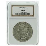 1902-O MS63 Morgan Silver Dollar