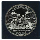 1989 Canadian BU SIlver Dollar