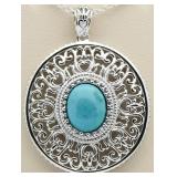 Genuine Turquoise Designer Necklace