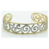 Quality Diamond Cuff Bracelet