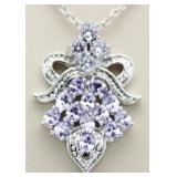 Tanzanite Large Designer Pendant