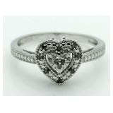 Diamond Heart Ring