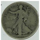 1918-S Walking Liberty Silver Half Dollar