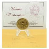 2007-W Martha Washington 1/2 Oz. Gold Coin