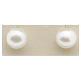 14Kt Gold Pearl Earrings