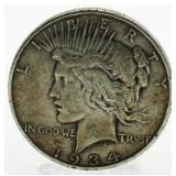 1934-S Peace Silver Dollar *Key Date