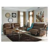 Ashley 384 Reclining Sofa And Love Seat