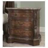 Ashley Ladelle Marble Top Night Stand