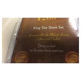 Egyptian Comfort King Sheet Set (tan)