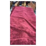 8x10 Burgandy Claret Rug