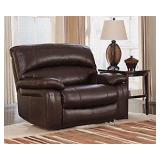 Ashley U982 LEATHER Zero Wall Wide Seat Recliner