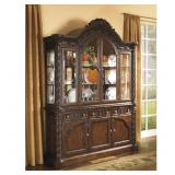 Ashley 553 North Shore Lighted China Cabinet