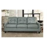 Ashley 591 LEATHER Sky Sofa & Loveseat