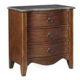 Ashley b708 Marble Top Night Stand w